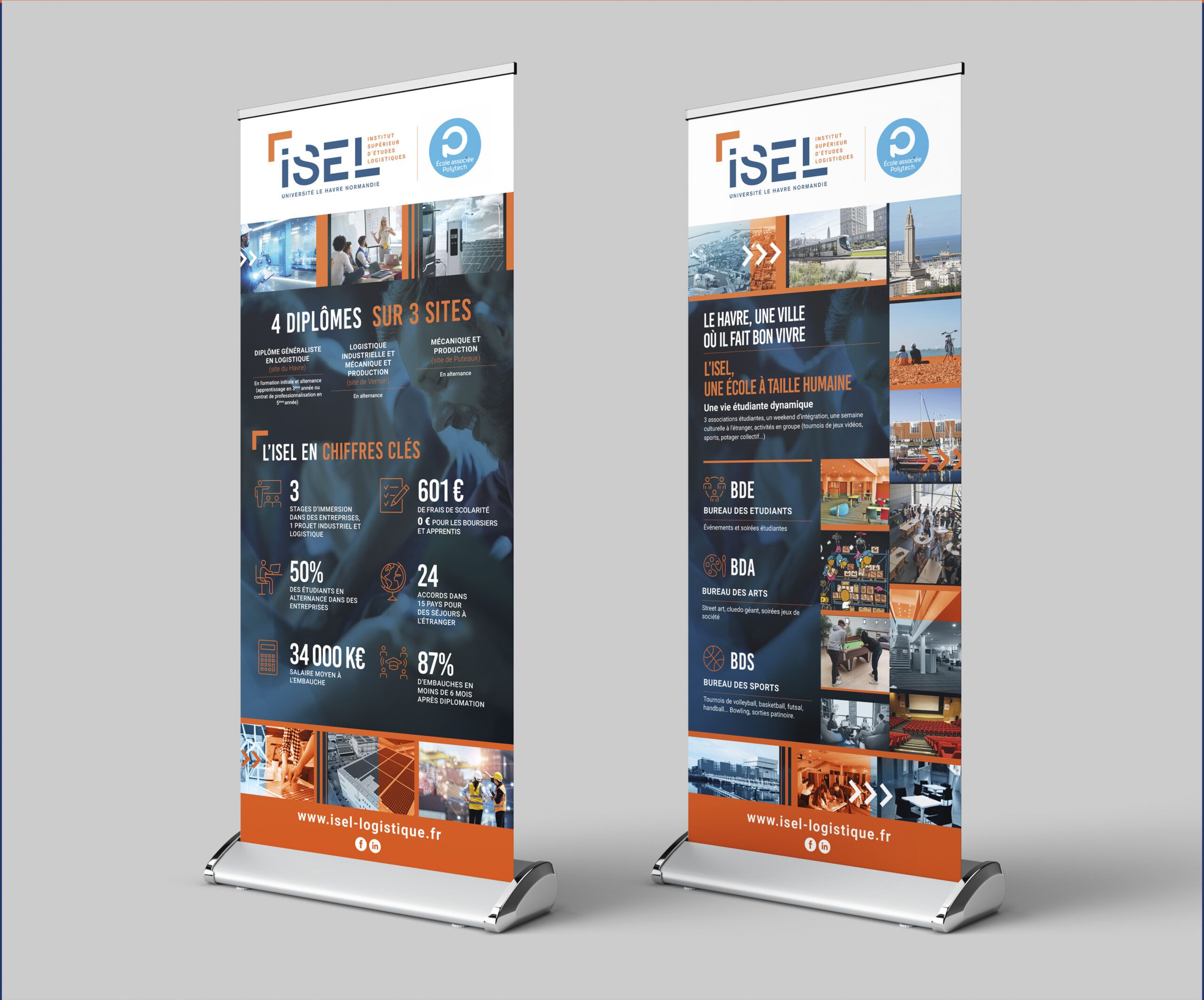 Création support de communication ISEL