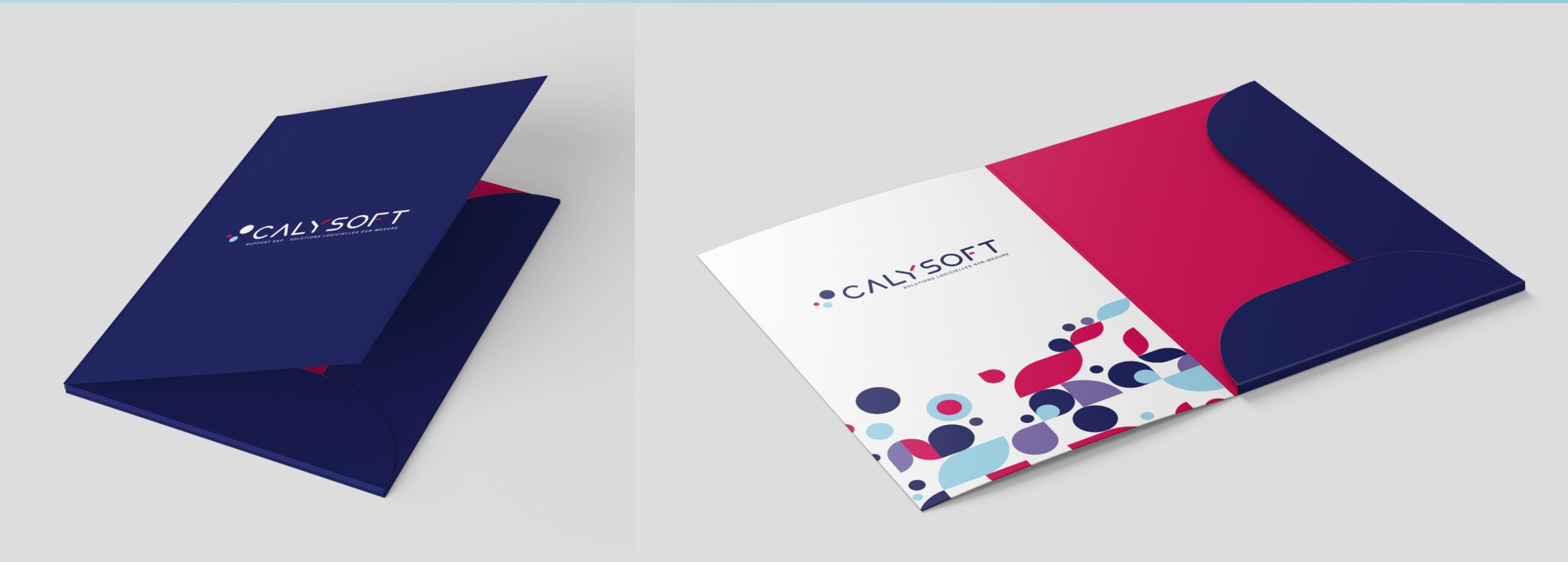 Création identité visuelle Calysoft