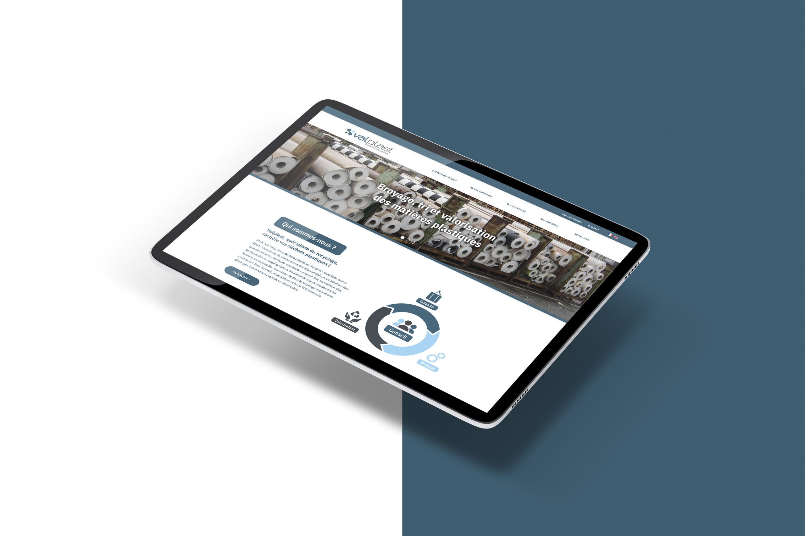 Refonte du site internet Valplast