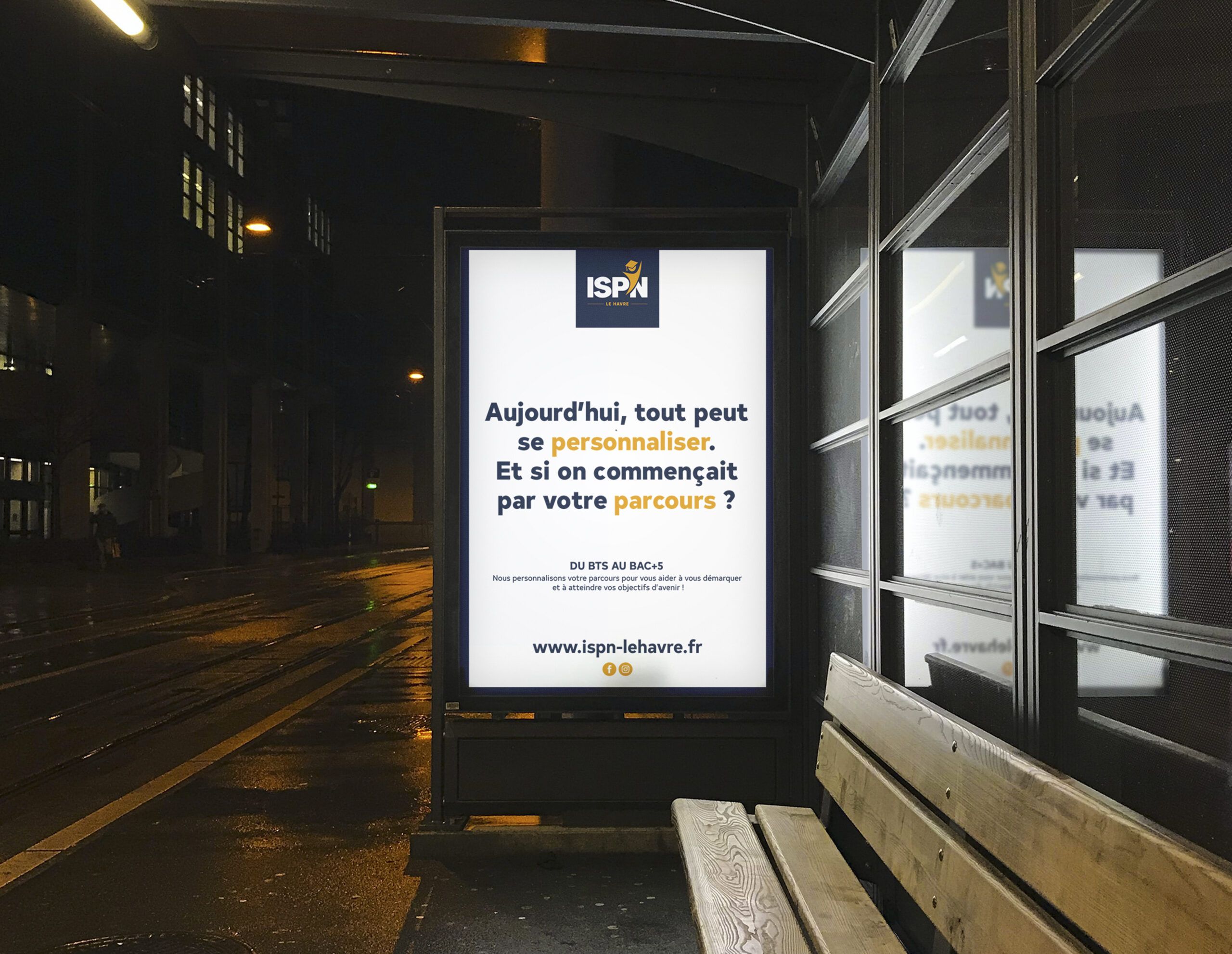 Campagne d'affichage ISPN Le Havre