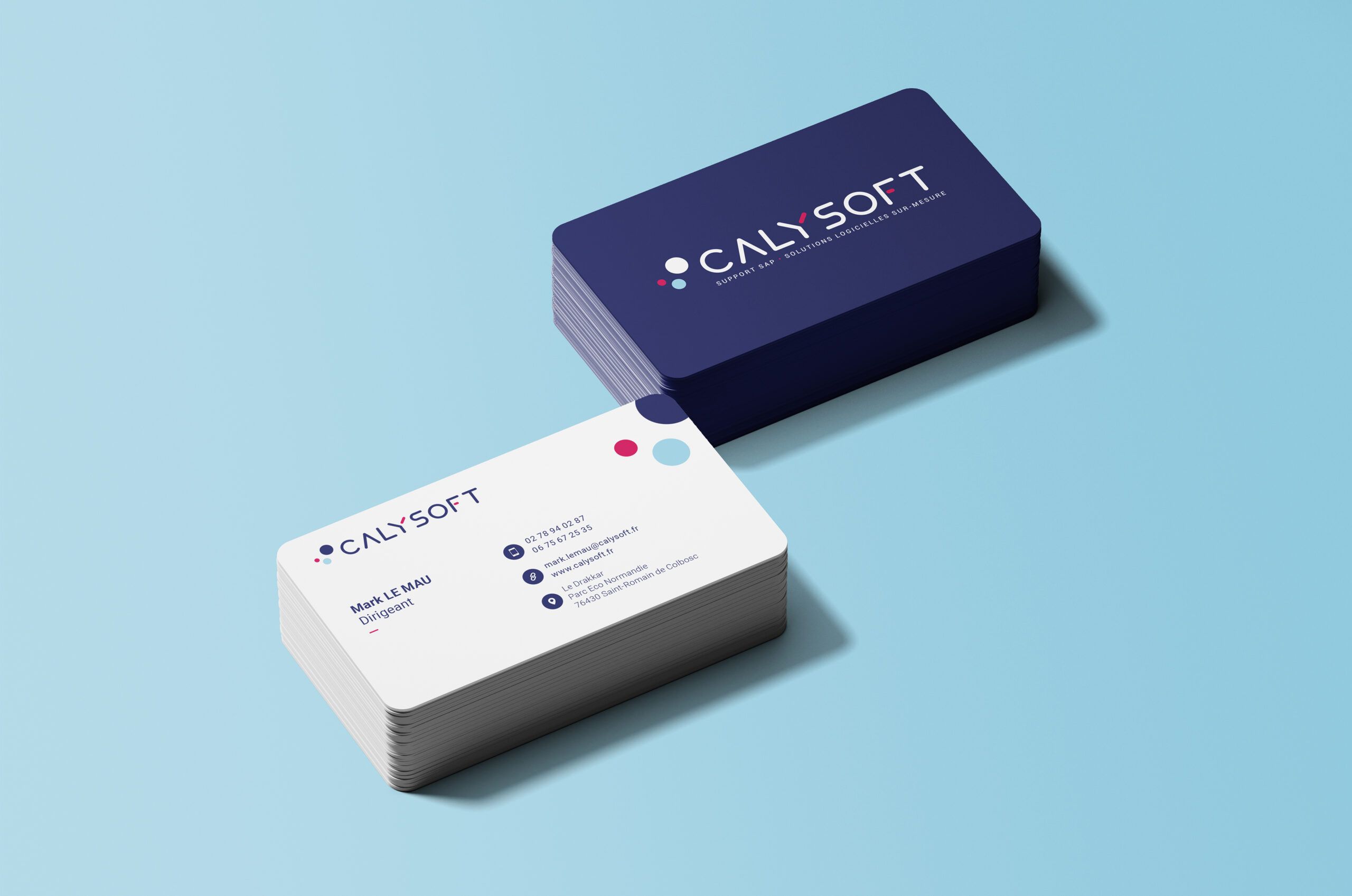 Création identité visuelle Calysoft