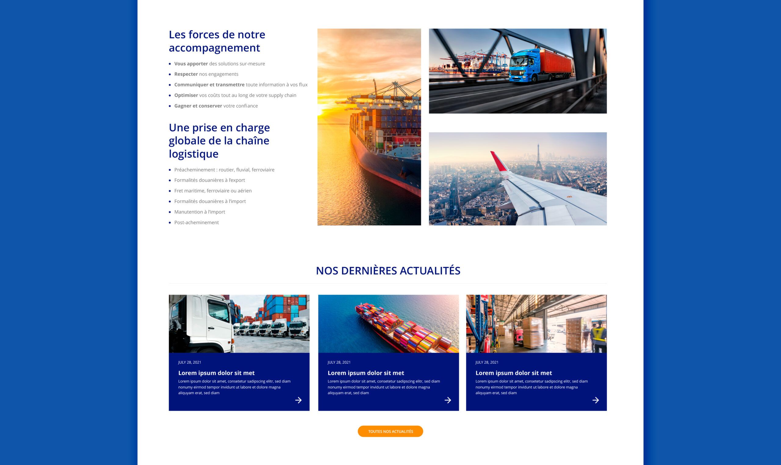 Refonte site vitrine Tramar